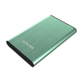 Aisens ASE-2525SGN Caja Externa Disco Duro 2.5" USB 3.0 5.0Gbps UASP SATA Aluminio Sin Tornillos Verde Aisens ASE-2525SGN Caja Externa Disco Duro 2.5" USB 3.0 5.0Gbps UASP SATA Aluminio Sin Tornillos Verde