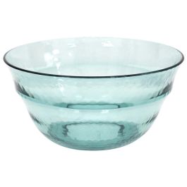 Home Deco Factory Ensaladera Poliestiren Diámetro 25 cm Plástico Martillado Colores Surtidos