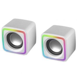 Altavoces Mars Gaming MSCUBE/ 8W/ 2.0/ Blancos Altavoces Mars Gaming MSCUBE/ 8W/ 2.0/ Blancos