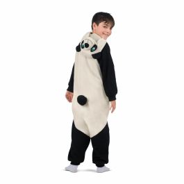 Disfraz infantil oso panda talla unica 9-13 años (kigurumi con capucha y cola) Disfraz infantil oso panda talla unica 9-13 años (kigurumi con capucha y cola)