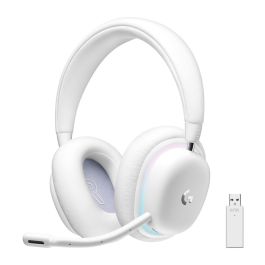 Logitech G - Auriculares para juegos - inalámbricos - G735 LIGHTSPEED RGB, Bluetooth, micrófono extraíble - White Mist Precio: 218.49999952. SKU: S7812791