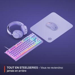 Steelseries Alfombrilla de ratón para juegos QcK M Lavanda STE5707119066341