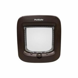 Puerta para gatos con microchip PETSAFE - Marrón Puerta para gatos con microchip PETSAFE - Marrón