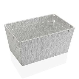 Cesta Multiusos Versa 20 x 15 x 30 cm Blanco Negro Precio: 7.49999987. SKU: S3404191