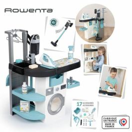 Smoby SMO3032163303206 - Lavadero infantil Rowenta, Juego de imitación, sonidos realistas y 17 accesorios de juego realistas Precio: 96.49999986. SKU: B1BKSB8QBN
