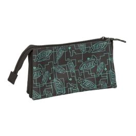Bolso Escolar Portatodo Safta Triple Nerf Game 120x220x30 mm Bolso Escolar Portatodo Safta Triple Nerf Game 120x220x30 mm