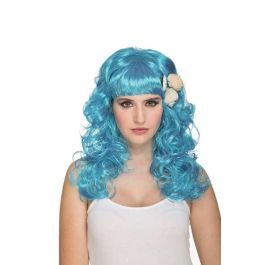 My Other Me Peluca de Sirenita Azul 185 g Talla M para niños 3+ años