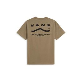 Camiseta de Manga Corta Hombre Vans Determined Ss Bay Marrón claro 9-10 Años
