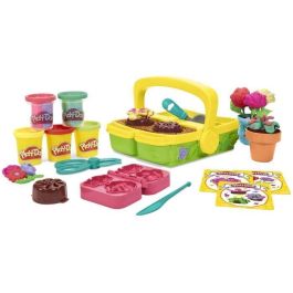 Play-Doh G0492 Mi Jardín Set de Juego Infantil, Incluye 5 Botes de Plastilina, Crea Flores y Molde, Juguete Sensorial Niños +3 Años