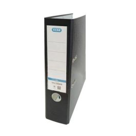 Elba Archivador de Palanca Cartón Forrado PVC Rado Top, Folio, Lomo 80mm, Negro. Cantoneras y Ollao Metálicos Precio: 4.49999968. SKU: B145KSX7EE