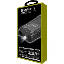 Sandberg Survivor Powerbank 20000 PD30W Sandberg Survivor Powerbank 20000 PD30W