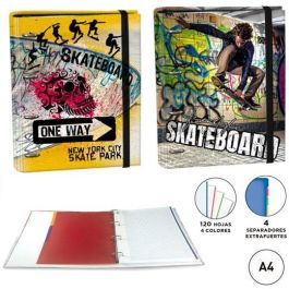 Senfort Carpeta Anillas 4 X 30 mm Ringbook C-Recambio 120H A4 C-Goma 4 Separadores Skateboard Surtido Precio: 10.50000006. SKU: B15RTNCNBB