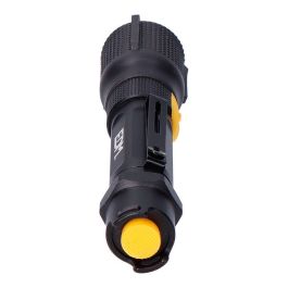 Edm Linterna Táctica X1 Recargable 550 Lm / 200 Lm IP67 Zoom 5W Aluminio Sumergible USB-C Ø3.2 x 13.9 cm