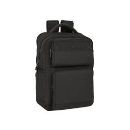 Cartera Escolar Safta Business Black-Blue-Grey Mochila 2 Bolsillos Portatil 15,6-'+Usb 310x130x440 mm Precio: 36.49999969. SKU: S4306776