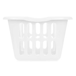 Cesto Rectangular Kipit 58x42 cm, Blanco, Polipropileno, 50L (12 Unidades) Cesto Rectangular Kipit 58x42 cm, Blanco, Polipropileno, 50L (12 Unidades)