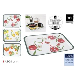 Bandeja de Melamina 42x31 cm 3 Frutas - La Mediterranea (9 Unidades) Precio: 48.50000045. SKU: B12T4T4LBA