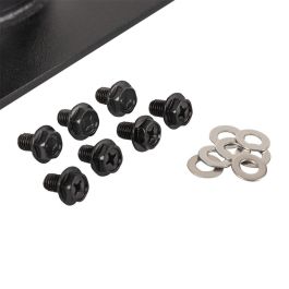 Columna Cilíndrica Desmontable para Farola de Aluminio Negro. Altura Ajustable 2-3 Metros. Compatible con Báculos Ø76mm. Base 150x150mm.