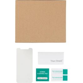 Titan Shield® Protector de Pantalla Cobertura Total para iPhone 16e/14/13 Pro/13 Vidrio Templado 9H - Paquete de 25