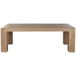 Mesa Comedor Item Home DKD Home Decor Natural 100 x 76 x 220 cm Mesa Comedor Item Home DKD Home Decor Natural 100 x 76 x 220 cm