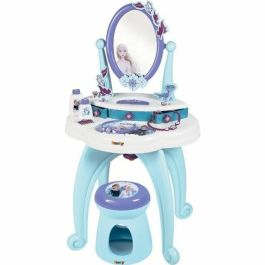Smoby Tocador 2 en 1 Frozen Elsa y Anna - Mesa Vestidor Infantil con Diseño Temático y Colores de Disney, Práctico y Compacto Precio: 84.89000025. SKU: B19KWG8KB5