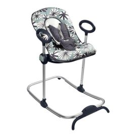 Beaba Hamaca Up & Down Nymphea Bebé - 4 Alturas, 3 Posiciones, Arnés 5 Puntos, Balancín con Freno y Asiento Confortable