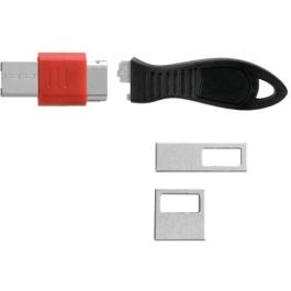 Kensington Bloqueo Físico de Puertos USB con Bloqueadores - Sin Software, Protección de Datos y Múltiples Puertos