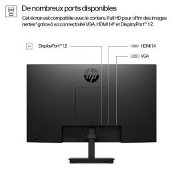 HP Monitor Series 3 PRO 324PF / 23,8" / FHD / VGA-HDMI-DisplayPort