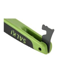 Salki 3301310 Grapadora de Cercas FSK 20C Hobby, Alicate para Cercas con Cargador, Mango Ergonómico y Cortador de Alambre Incorporado