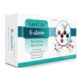 LAVIGOR Beta-Alanina y Taurina con Vitaminas B, Suplemento para Reducir la Fatiga, 60 Cápsulas Precio: 17.8899996. SKU: B1DJS5PYSL