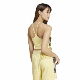 Camiseta de Tirantes Mujer Adidas Tiro Cut Amarillo