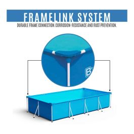 Piscina pool frame 400x211x81cm pvc bestway 56405cb