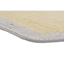 DKD Home Decor Alfombra Amarilla y Marrón Claro 180 x 0.7 x 120 cm