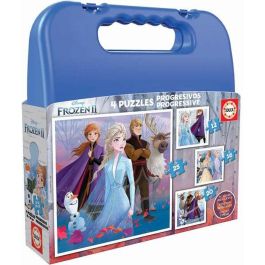 Puzzles progresivos 12-16-20-25 piezas frozen ii en maletin Precio: 10.624405. SKU: S2429430