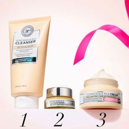 It Cosmetics Confidence Crema Estuche Set Facial Antiedad Hidratante. Con Crema 60ml, Limpiador 120ml, Contorno Ojos 15ml (3 Pz). It Cosmetics Confidence Crema Estuche Set Facial Antiedad Hidratante. Con Crema 60ml, Limpiador 120ml, Contorno Ojos 15ml (3 Pz).