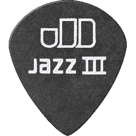 Dunlop Pack 72 Púas Tortex Jazz Pitch Black 0.60 Mm