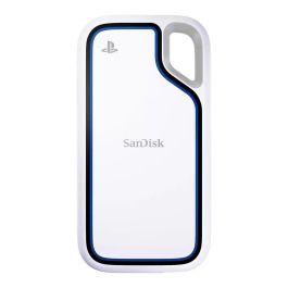 SanDisk SDSSDE62P-2T00-G25 SSD Externo 2 TB USB Tipo C 3.2 Gen 2 Blanco