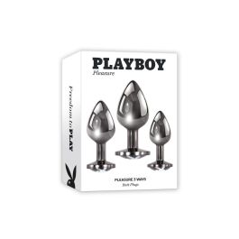 Plug Anal Playboy Playboy Plateado Plug Anal Playboy Playboy Plateado