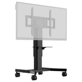 IIYAMA MD CAR1021-B1 Soporte para Monitor de Piso, 100 kg, 43"-86", 800 x 600 mm, Negro