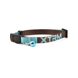 Nayeco X-Trm Collar para Gato Marrón, Ajustable, con Cierre de Seguridad de Liberación Rápida, Medida 20-33 cm x 1 cm, Pack 3 Unidades
