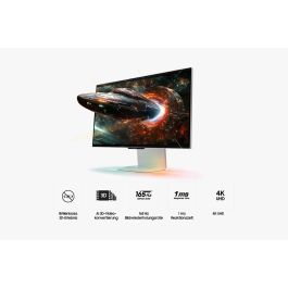 Samsung S27FG904XU Monitor Gaming Odyssey 3D 27" 4K 165Hz 1ms Sin Gafas con IA Regulable Plata