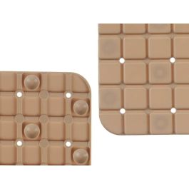 Alfombra de Baño Antideslizante Beis 6x57x6 cm - Berilo (6 Unidades) Alfombra de Baño Antideslizante Beis 6x57x6 cm - Berilo (6 Unidades)