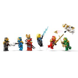 LEGO 71866 Exposición de Personajes Ninja 15 Aniversario Set de Construcción con 8 Minifiguras para Niños y Fans de +14 Años