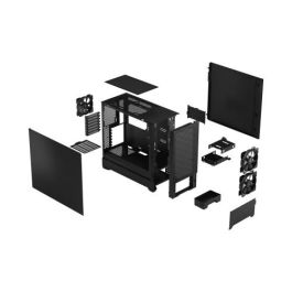 Caja para PC - DISEÑO FRACTAL - Pop Air Black Solid - Negro (FD-C-POA1A-01) Caja para PC - DISEÑO FRACTAL - Pop Air Black Solid - Negro (FD-C-POA1A-01)