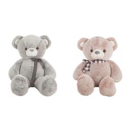 Peluche Oso Suavi 75 Cm 2 Colores Sdos. (Gris O Rosa) - Modelos surtidos