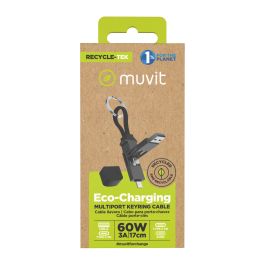 Cable USB Muvit MC278-A Negro