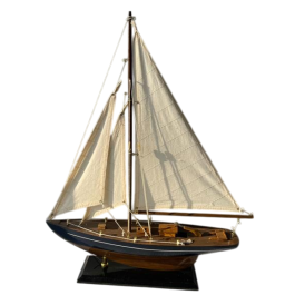 DKD Home Decor Barco Atlántico Decorativo de Madera, Azul Marino y Marrón, Desmontable, 44 x 10 x 60 cm Precio: 27.69000058. SKU: B1ALA9HD6D