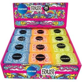 Goma De Borrar Centrum Synthetic Rectangular Diseño Expositor De 36 (3 Col.) Precio: 14.49999991. SKU: B1JBLQTLC7
