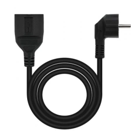 Cable alargador NANOCABLE 10.22.0602-BK (2 m)