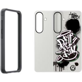 Samsung EF-JS931 Flipsuit Rugged Case para Galaxy S25, Funda Anticaídas y Resistente a Rayones, Negro Multicolor