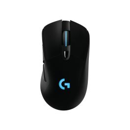 Logitech G703 Ratón Gaming Inalámbrico LIGHTSPEED HERO Óptico 16000 DPI con Sensor HERO, 6 Botones Programables y Peso Ajustable